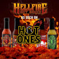 Hellfire Hot Sauce Vegan Gift Pack - Gourmet Hot Sauce Variety Pack With 4 Plant Based Flavors (Four 5 oz. Bottles)