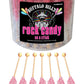 Buffalo Bills Cherry (Pink) Rock Candy On A Stick (36-Ct Tub Pink Rock Candy Crystal Sticks)