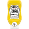 Heinz 100% Natural Yellow Mustard (12 Ct Pack, 14 Oz Bottles)