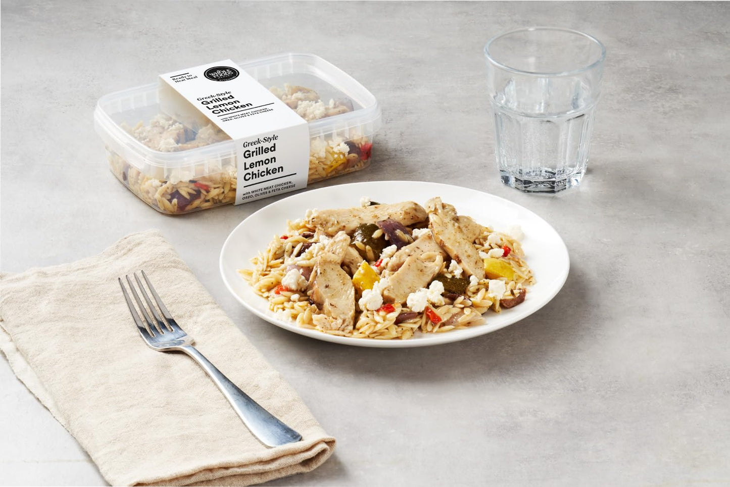 Whole Foods Market, Meal Chicken Grilled Greek Style Lemon, 12 Ounce