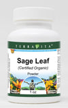 Sage Leaf (Certified Organic) Powder (1 oz, ZIN: 518707)
