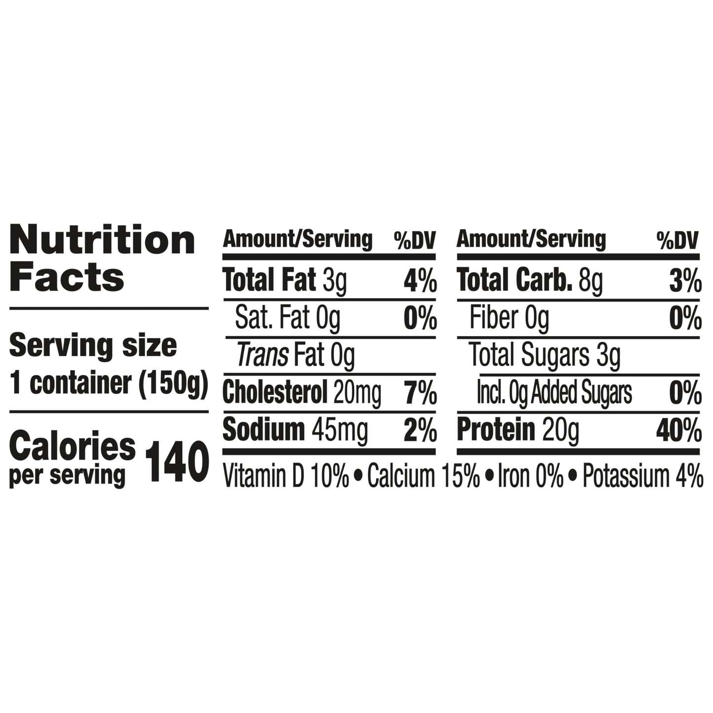 Oikos Pro Vanilla Yogurt-Cultured Ultra-Filtered Milk Product, 20 Grams of Protein, 0g Added Sugar, Just Delicious High Protein