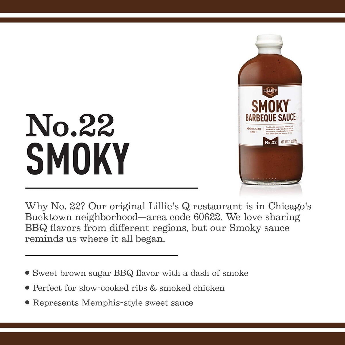 Lillies Q Smoky Barbeque Sauce, Gourmet BBQ, Sweet Brown Sugar, Gluten-Free, 156 oz, Model FGLIL126-1