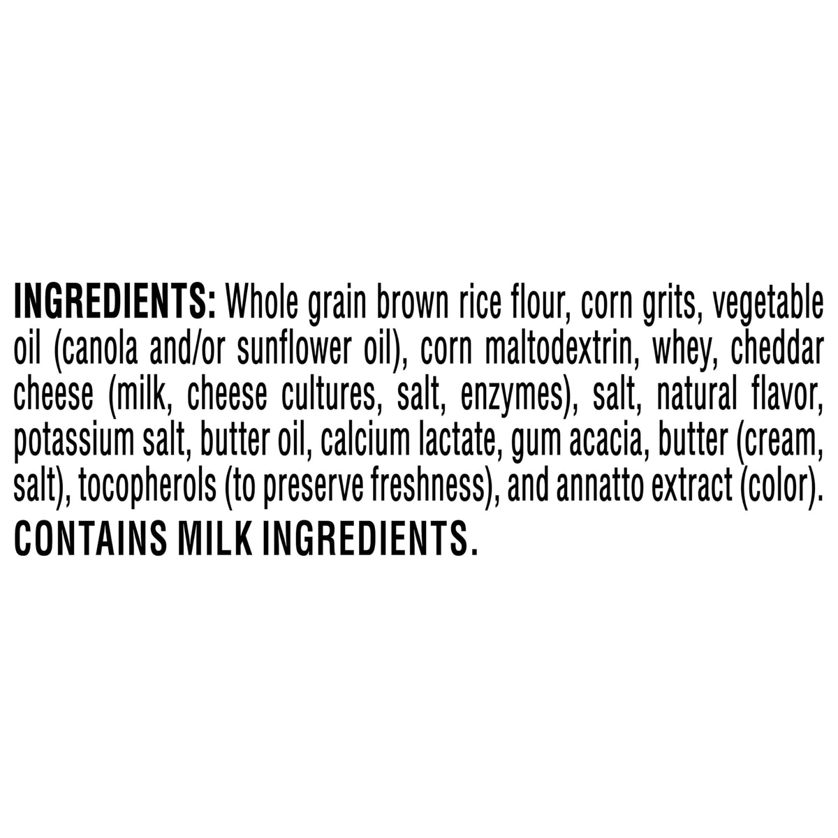 Quaker Rice Crisps, Gluten Free, Cheddar, 0.67 Oz, 30 Count