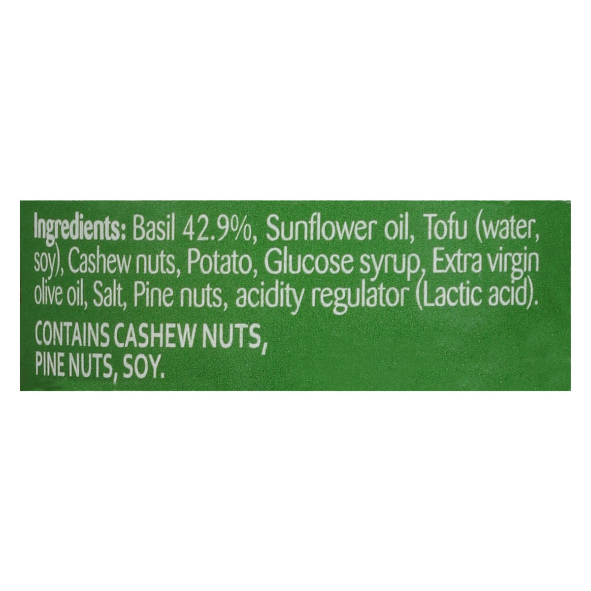 Filippo Berio Pesto, Vegan Basil, 6.7 Ounce Glass Jar, Pack of 6
