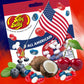 (2 Pack)Patriotic Jelly Beans Candy - All American - Red, White, And Blue Fruit Flavored American Mix Chewy Candies For 4Th Of J