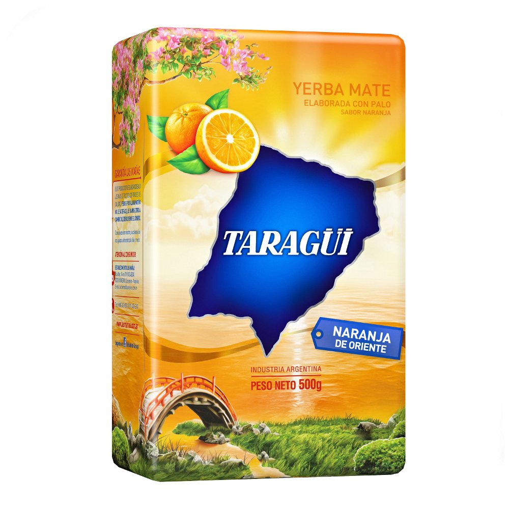 Taragüi Yerba Mate with Stems, 500g (1.1 lbs) - Green, Model 14131358