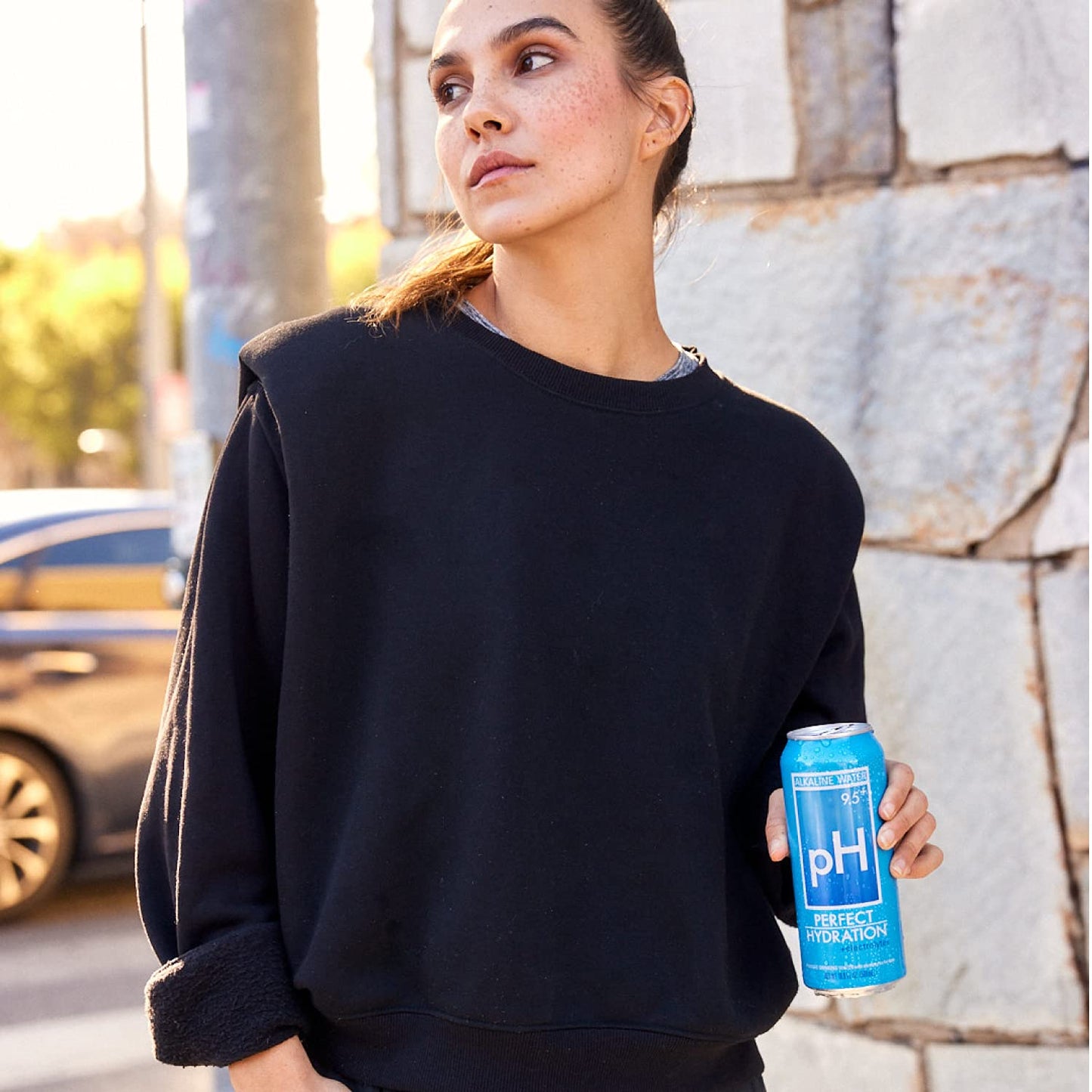 Perfect Hydration 9.5+ Ph Alkaline Water, Electrolyte Minerals For Taste, Made In The Usa, 16.9 Oz Recyclable Aluminum Cans, Pack Of 12