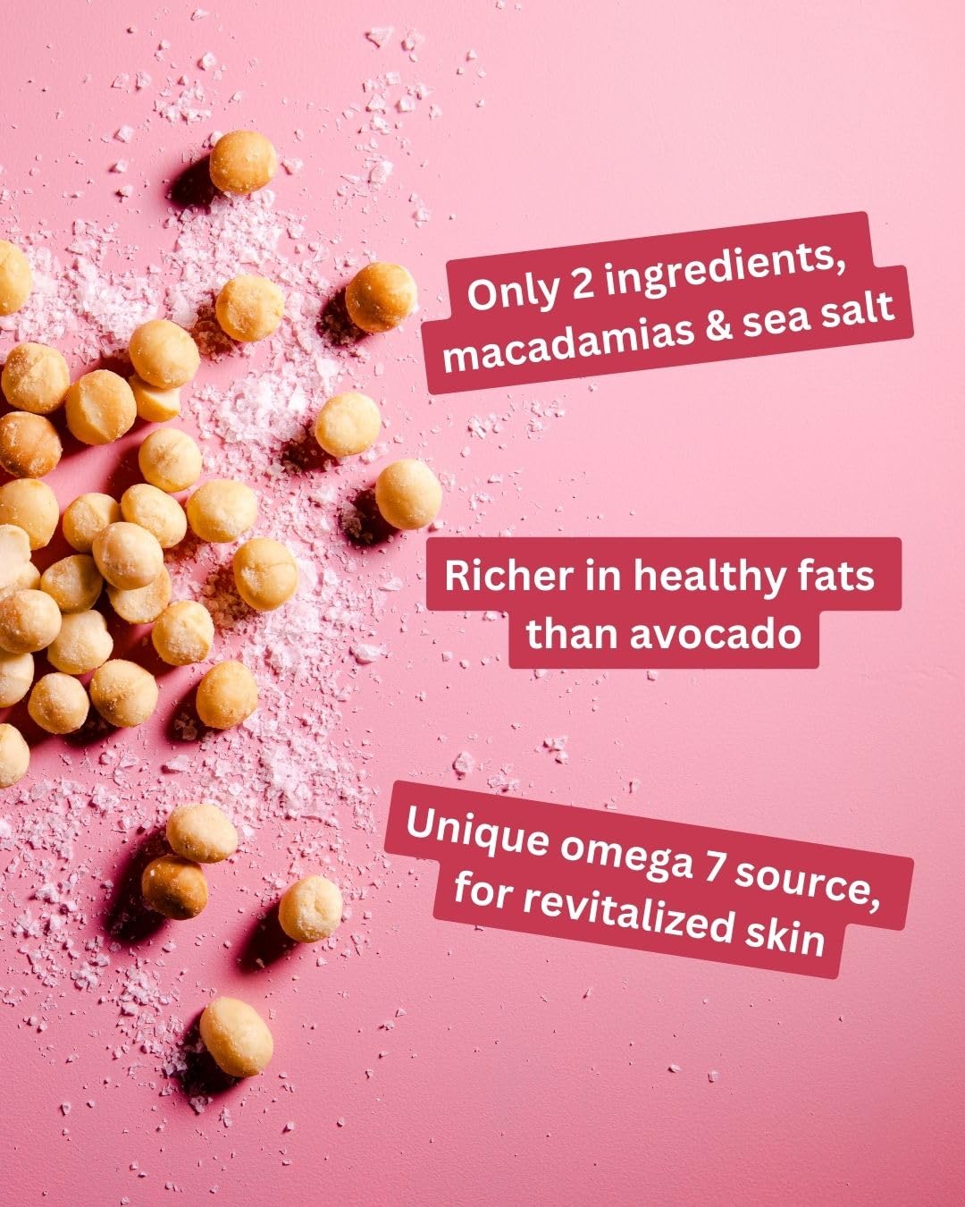 House Of Macadamias Premium Seasoned Macadamia Nuts, Roasted With Namibian Sea Salt, Bulk Nuts, Keto, Vegan, Paleo, All Natural,
