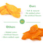Gourmet Grove - Sliced Mango 6 Oz Snack Packs | Soft, Juicy, Natural Dried Mango Slices | Lightly Sweetened (Pack Of 12)