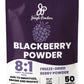 Jungle Powders Blackberry Powder For Smoothie 7 Ounce Bag, Powdered Freeze Dried Blackberries, Purple Superfood Flavoring Extrac