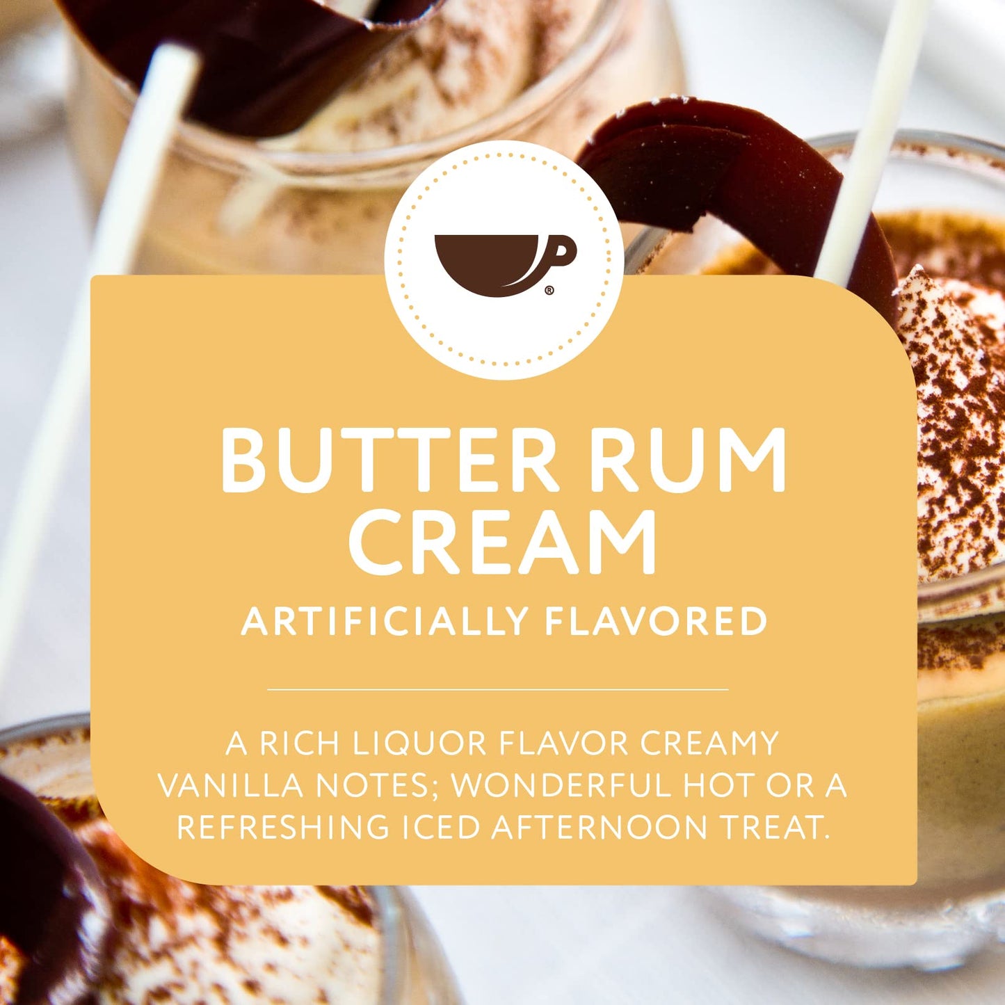 Paramount Roasters Ground Coffee Butter spirit-inspired flavor Cream 12 Ounce (Pack of 1)