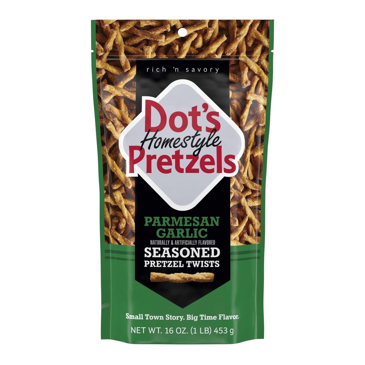 Dot'S Parmesan Garlic 16Oz (Bag)