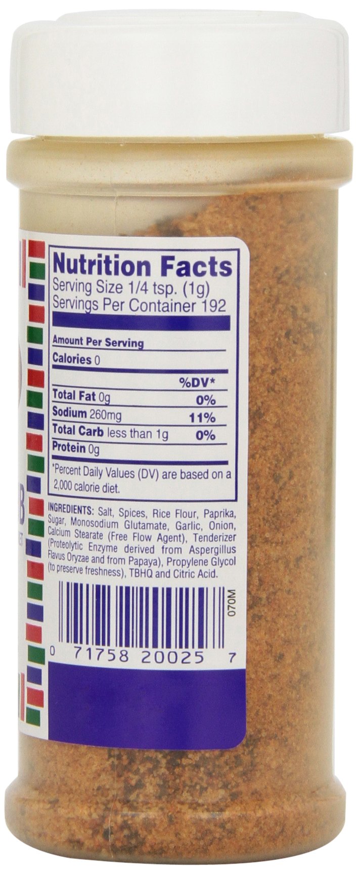 Fiesta Brisket Rub, 7-Ounce (Pack of 6)
