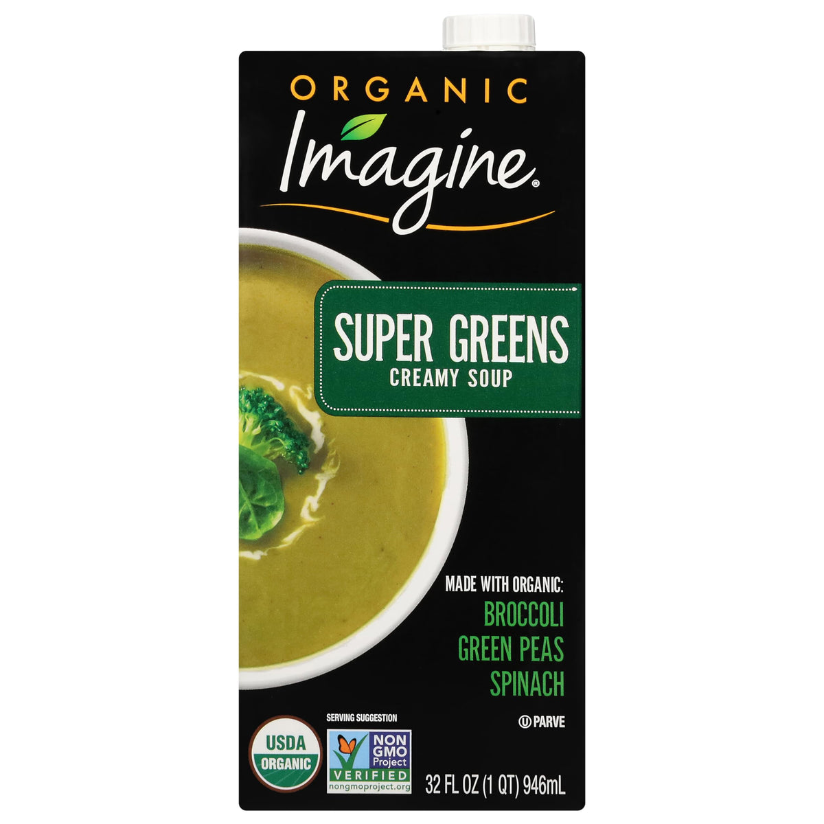 Imagine Organic Super Greens Creamy Soup 32 Fl. Oz (Pack Of 6)