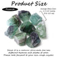 Zhiyuxi 2'' Fluorite Crystal Raw Crystals Bulk Crystals And Stones Large Raw Gemstones Rocks And Crystals Big Huge Rocks For Tum