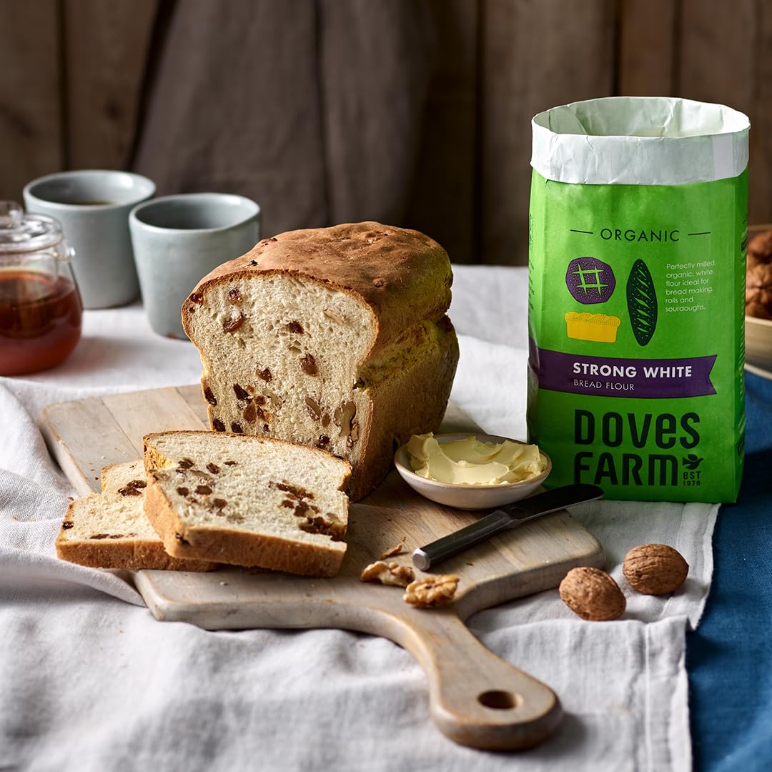 Doves Farm Strong White Bread Flour 2 X 1.5Kg