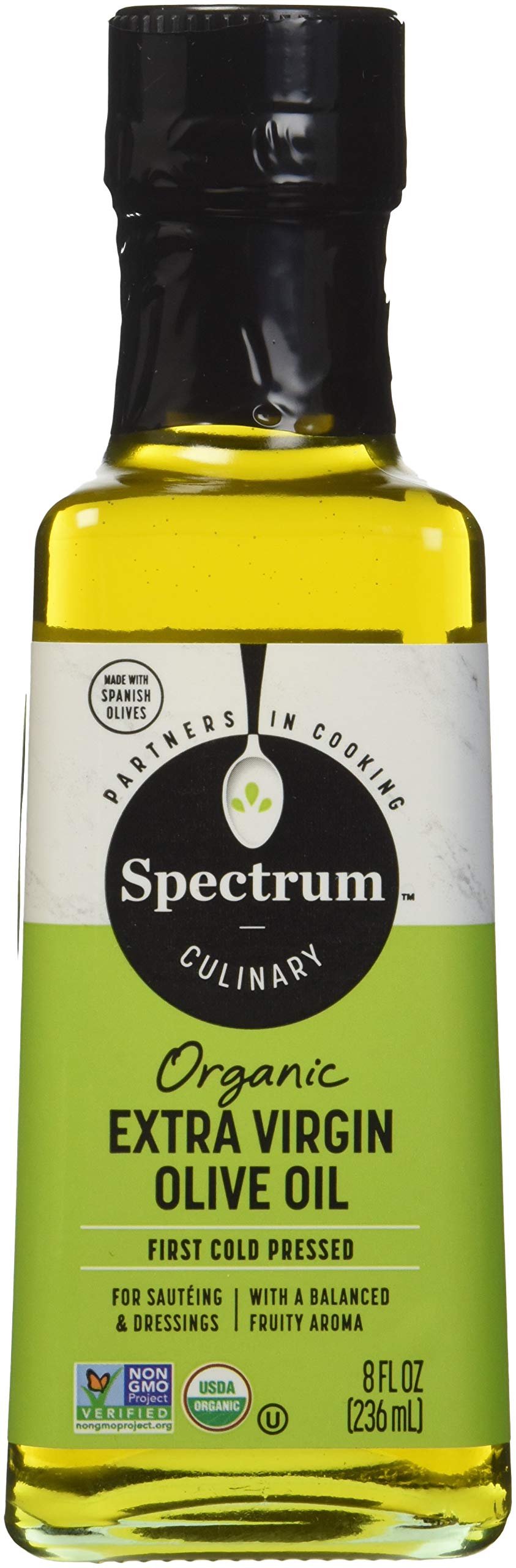 Spectrum Naturals Organic Extra Virgin Olive Oil, 8.5 Ounce