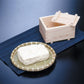 Wooden Tofu Maker Press Kit, Made Of Japanese Cypress Hinoki Wood, Sturdy And Lightweight, 6.69 X 4.84 X 3.93 Inch