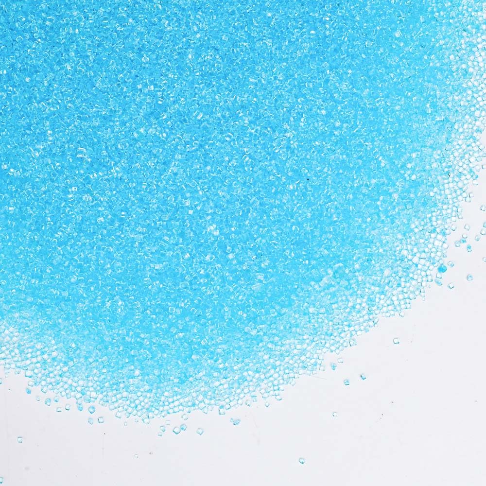 Kasvan Blue Sanding Sugar Sprinkles - Edible Sugar Crystals, Baking Cake Decorations, Ice Cream Toppings Cupcake Decorating, Wed