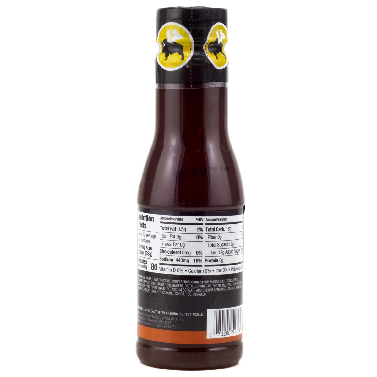 Buffalo Wild Wings Barbecue Sauces - Mango Habanero, 12 Fl Oz (Pack of 3)