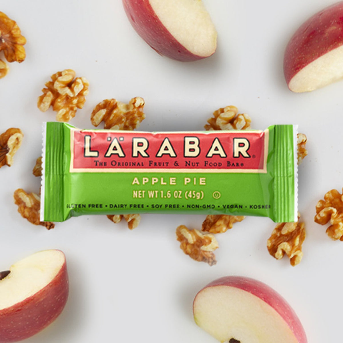 LÄRABAR Gluten Free Bar, Apple Pie Flavor, 5 Count, Model 141673000