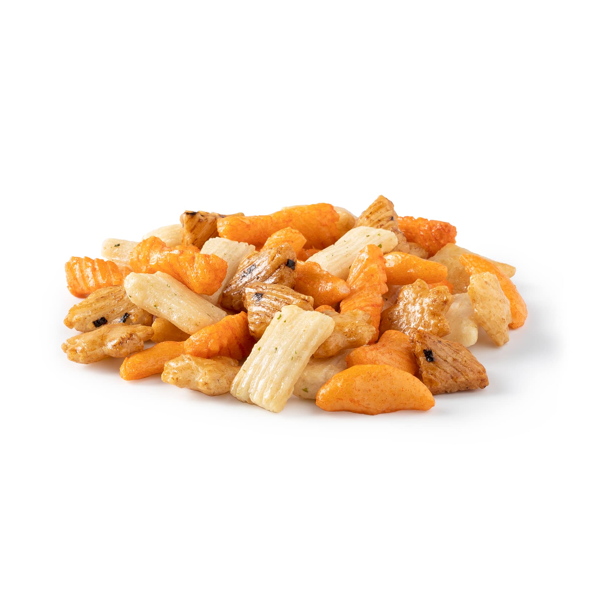 Nuts U.S. - Oriental Rice Crackers | No Artificial Colors Or Flavors | Crunchy | Natural | Packed In A Resealable Bag!!! (1 Lb)
