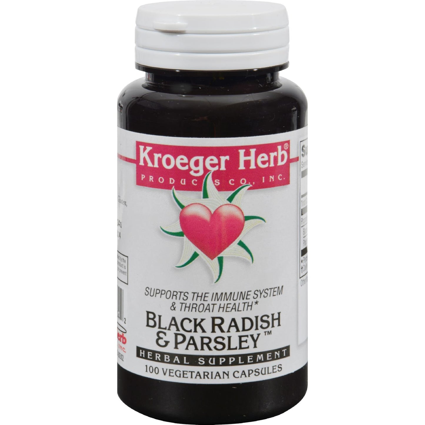 Kroeger Herb Black Radish & Parsley 100 Cap4