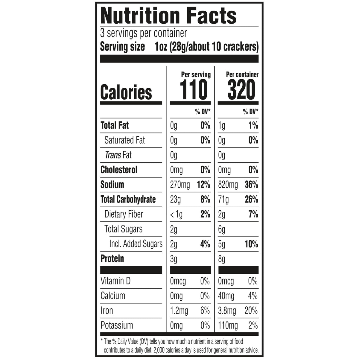 Snack Factory Pretzel Crisps, Everything, 3 Oz (Pack Of 8)