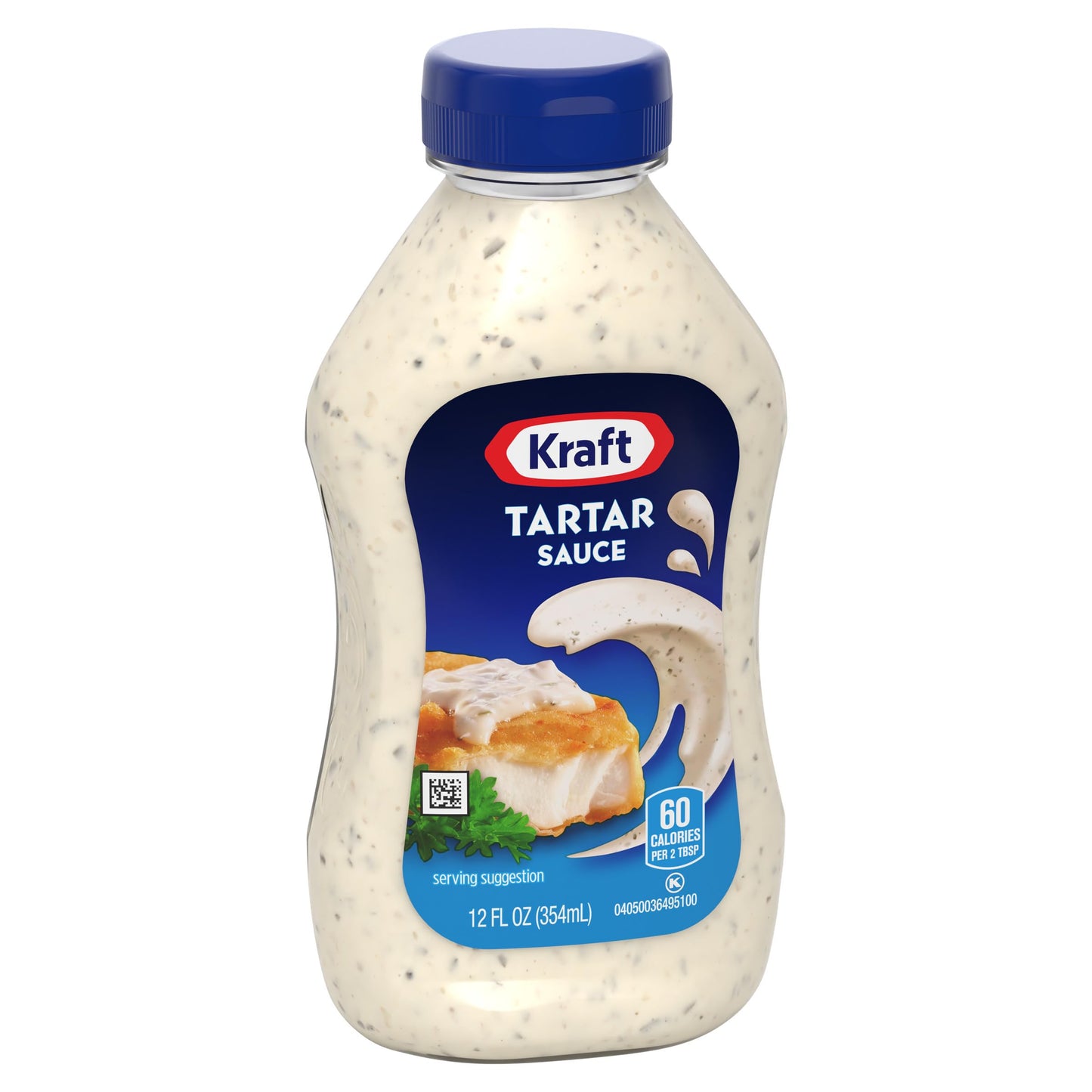 Kraft Tartar Sauce, 12 fl oz Bottle, Pack of 1, Perfect for Dipping and Sauces