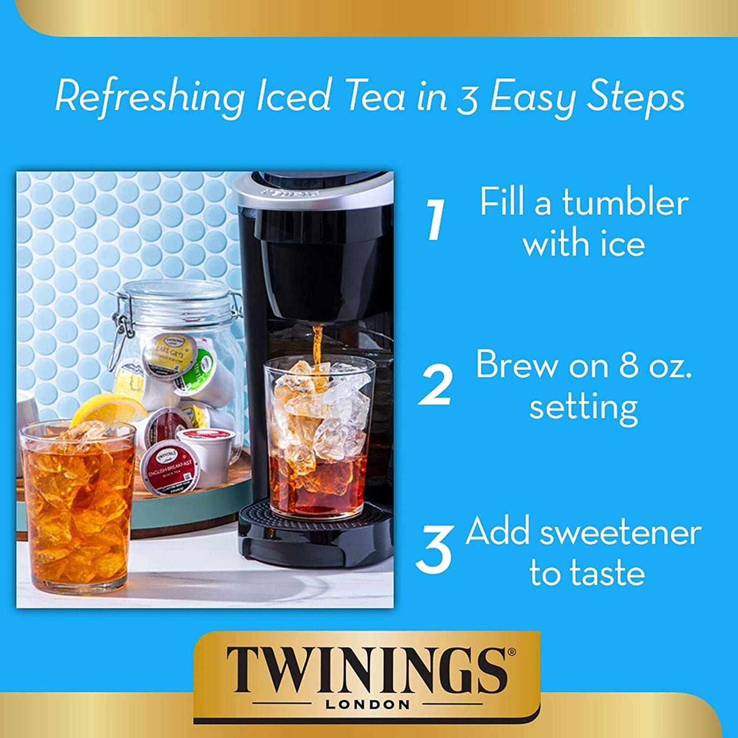 Twinings Tea Variety Sampler Keurig K-Cups, 20 Count