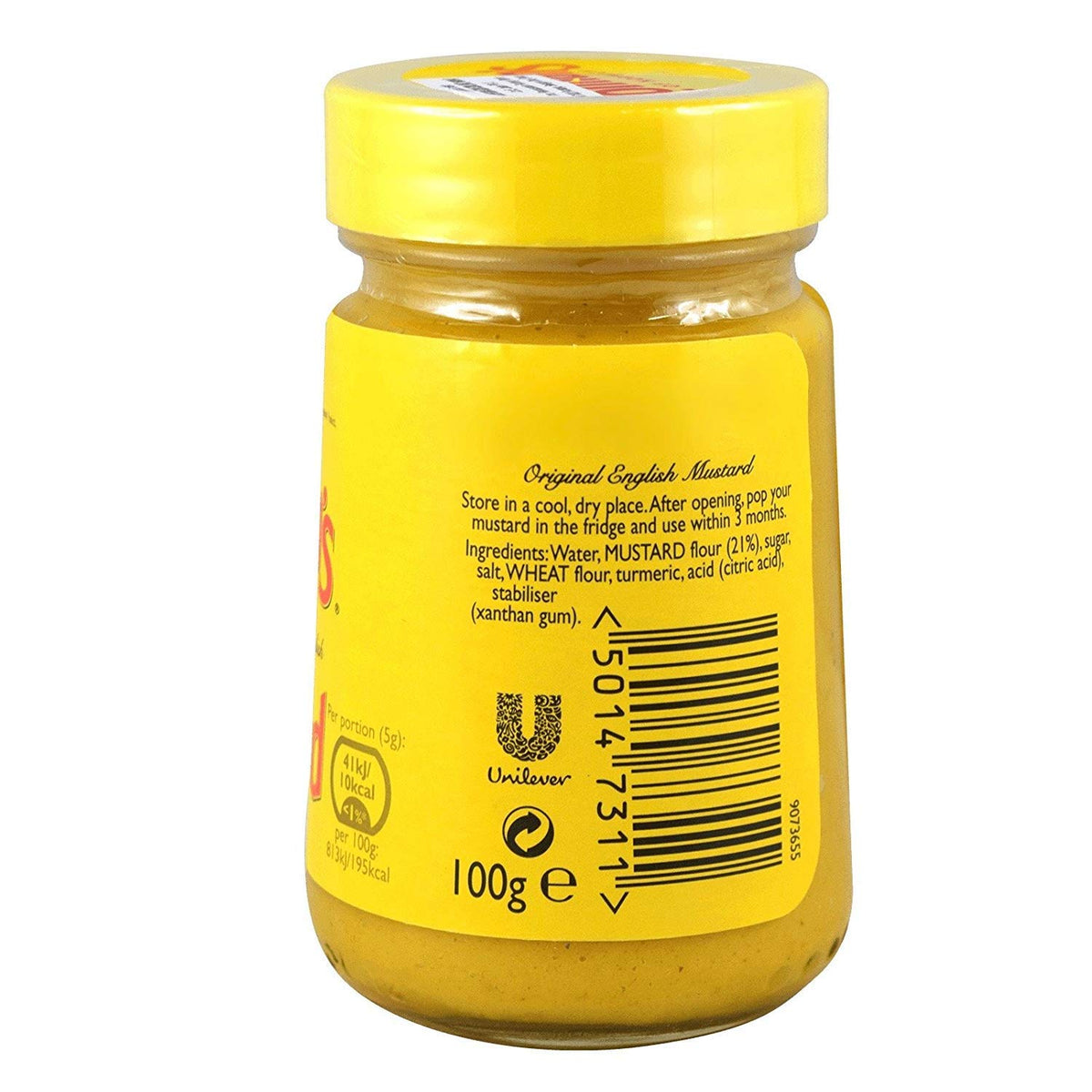 Colman'S Of Norwich Original English Mustard 6 X 100G