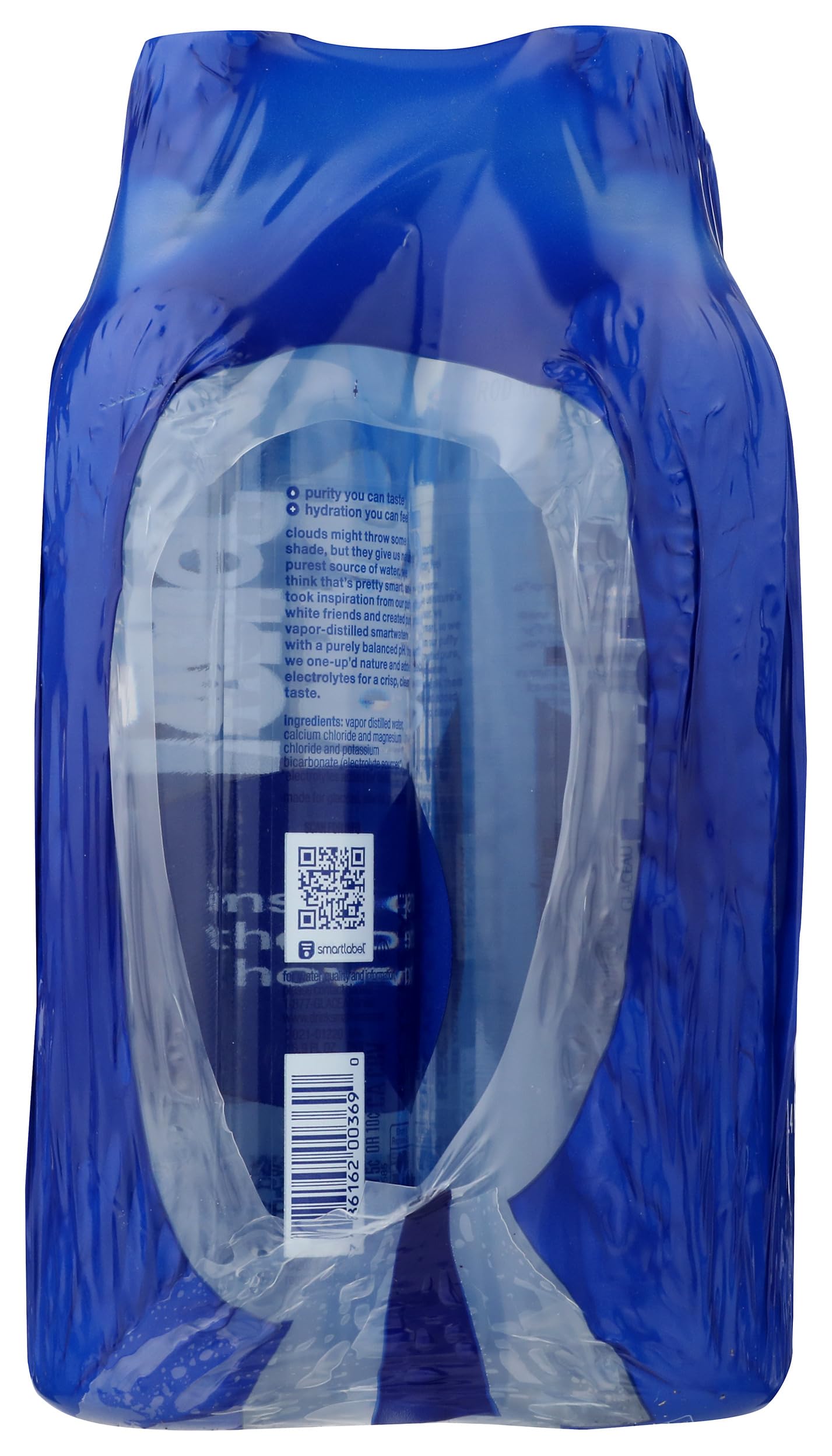 Glaceau, Water Smartwater, 16.9 Fl Oz, 6 Pack