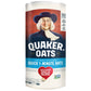 Quaker Oats 100% Whole Grain Quick 1 - Minute Net Wt 42oz. (2lb 10oz) 1.19kg