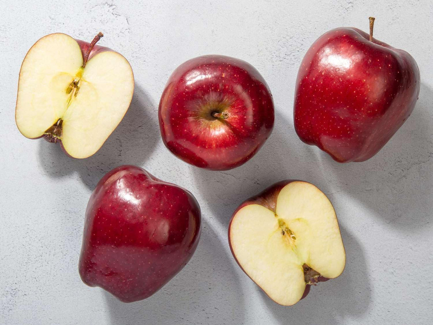 Generic Red Delicious Apples, Fresh Fruit, Usa Grown, Non-Gmo, Bulk (5 Pounds)