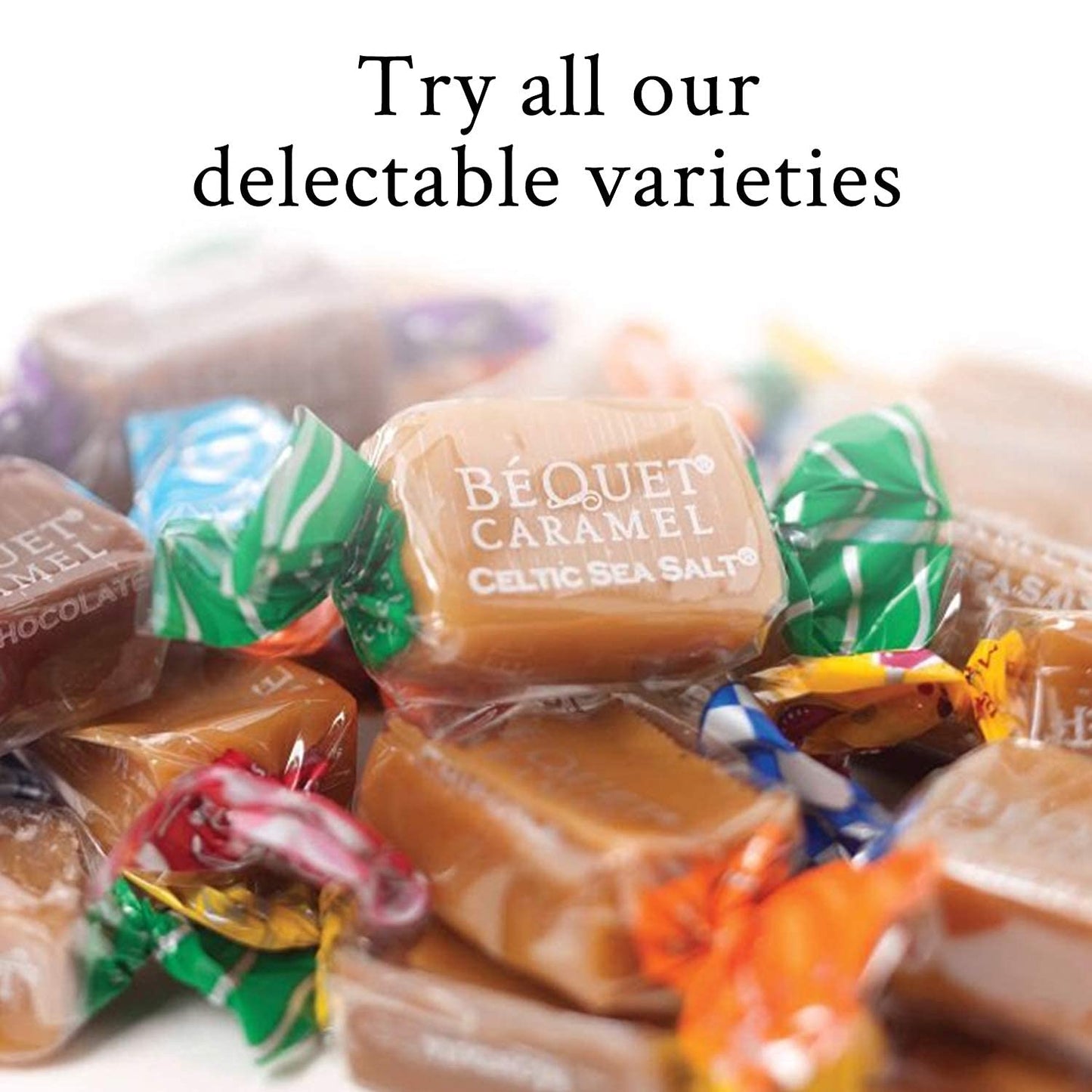B  Quet Caramel - Classic - Caramel Candy Individually Wrapped - Gourmet Caramel Candy - Made In Montana - Kosher (Star D) And G