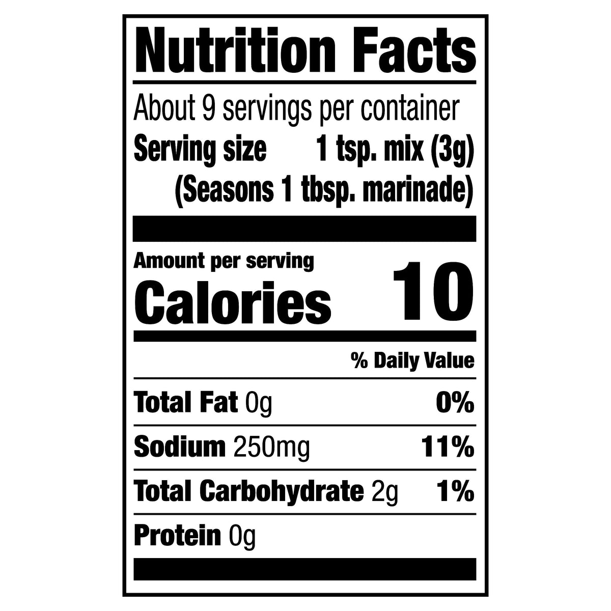 Mccormick Grill Mates Baja Citrus Marinade Mix, 1 Oz (Pack Of 12)