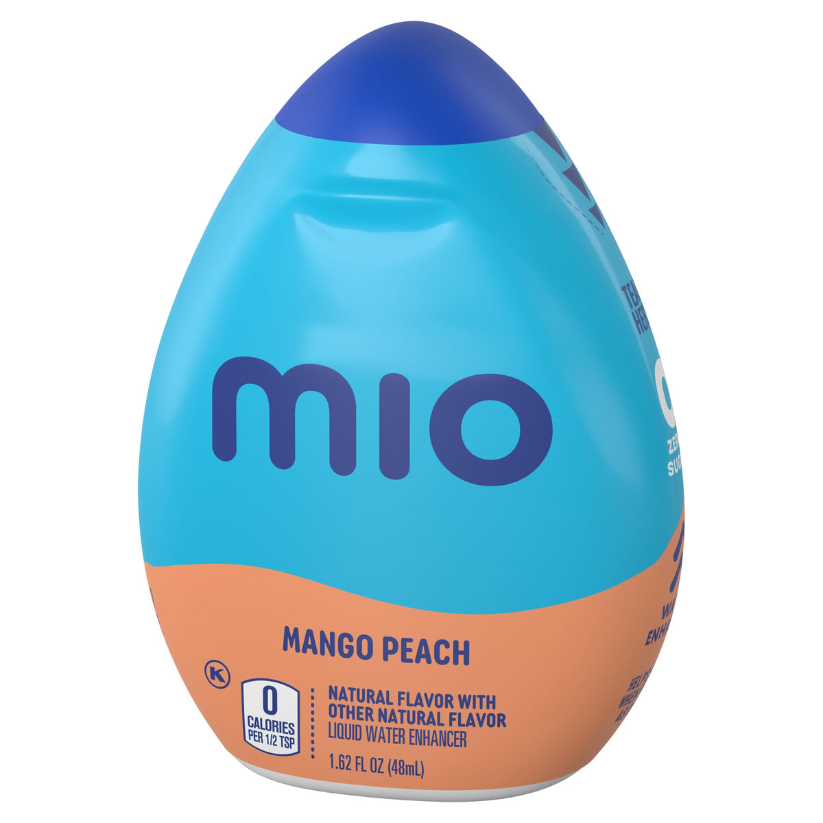 Mio Liquid Water Enhancer, Mango Peach Flavor, 1.62 Fl Oz, Pack of 6