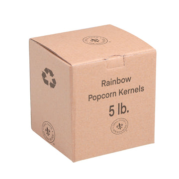 Dell Cove Spices - Rainbow Popcorn Kernels - Create Colorful & Tasty Stovetop Popcorn at Home (Five Pounds)