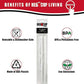 18oz and 32oz Reusable Plastic Straws | Durable Plastic, BPA and Phthalates free | Eco-friendly