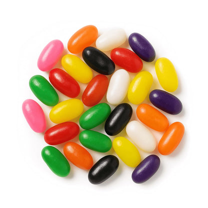 Snack Attack Large Jelly Beans - Assorted Retro Flavors - Resealable Bulk 4lb Bag, Gluten-Free & Peanut-Free, Old-Fashioned Chew