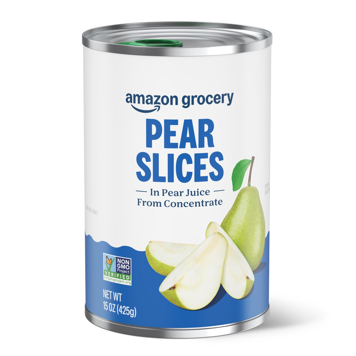 Happy Belly Sliced Pears in Juice from Concentrate, 15 Ounce