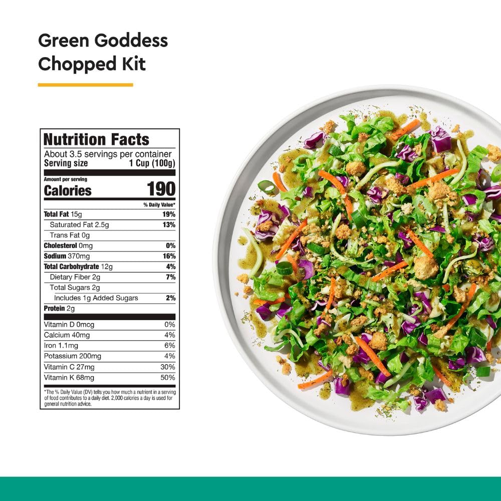 Taylor Farms Green Goddess Chopped Salad Kit 10oz