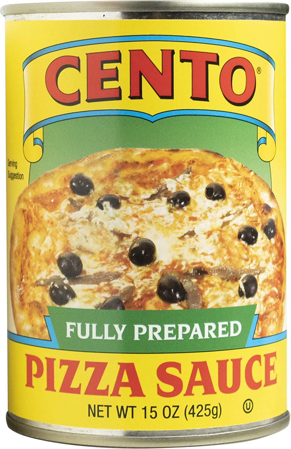 Cento Italian Style Pizza Sauce, 15 Ounce (Pack of 6)