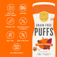 Serenity Kids 6+ Month Grain Free Puffs Toddler & Baby Snack - No Added Sugar - No Gluten or Rice - BPA & Allergen Free - With O