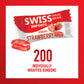Swiss Imports Sugar Free Bonbons Hard Candy Drops, Strawberry, 200 Individually Wrapped Pieces, 500G/17.6Oz