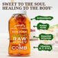Jamies Hive To Table 100% Pure Wildflower Honey With Honeycomb, 24 Oz - Usa Made Raw & Unfiltered Honey - Fresh Edible Honeycomb