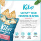 Kibo Chickpea Chips Himalayan Salt - Gluten-Free, Plant-Based, High Protein-Fiber Non-GMO, Vegan, Made with Real Veggies - 1 oz,