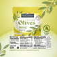 Tuscanini Italian Pitted Snack Olives, 1 Oz (10 Pack) | Convenient Olive Pouches For Snacking | No Oil | Gluten Free, Vegan, Ket