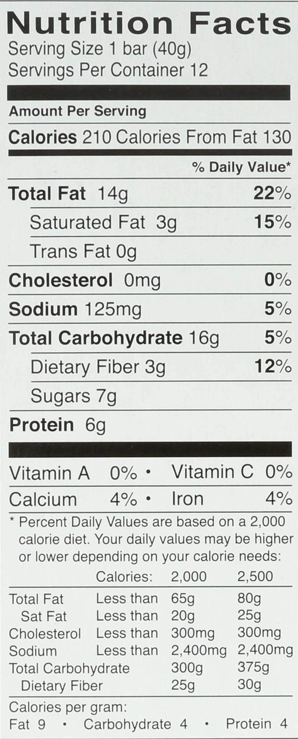 Fody Dark Chocolate Nuts and Sea Salt Bar, 1.41 Ounce - 12 per case.